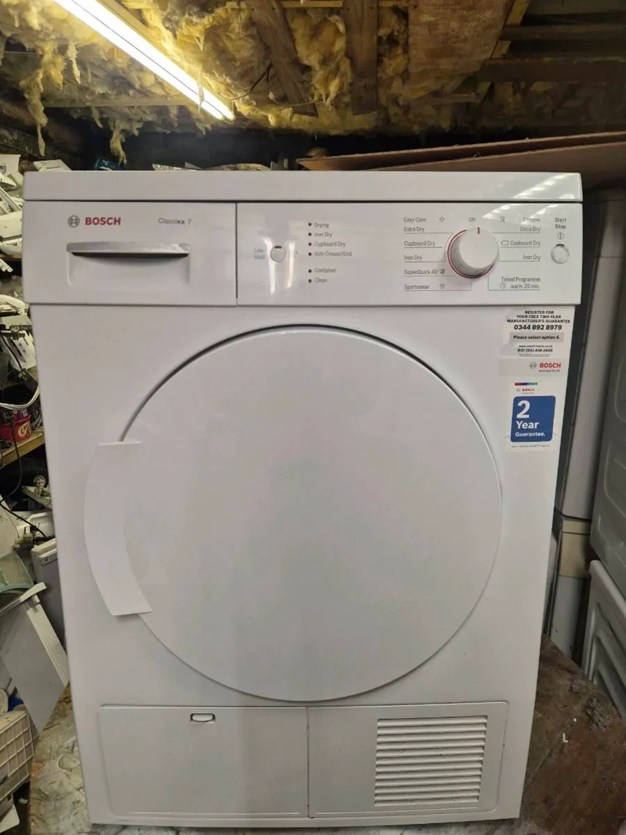Bosch 7kg Condenser Dryer For Sale Like New