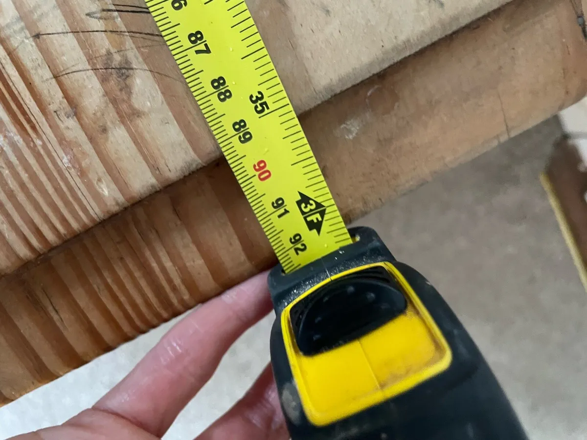 Large wooden storage box - Image 3