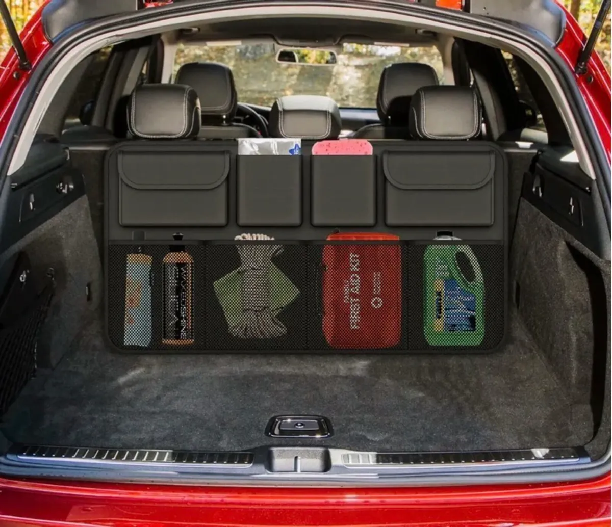 Car Storage Bag Multi-Pocket Backseat Organiser - Image 1
