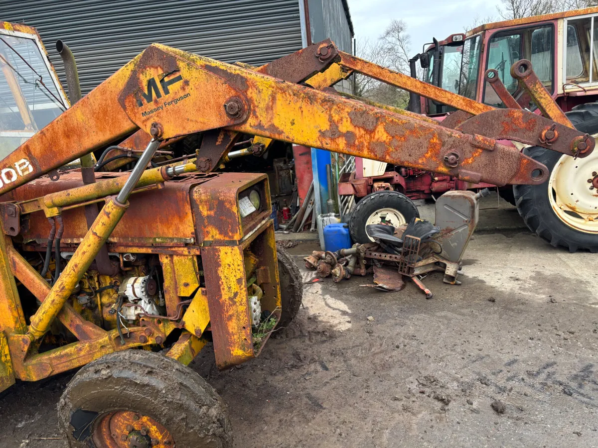 MF50B Cab Glass For Sale - Image 2