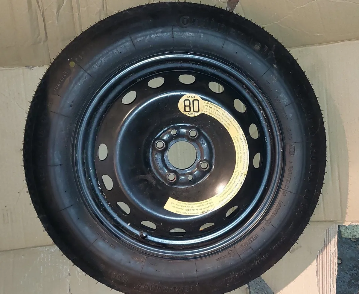 Abarth 500 Alfa Mito Space Saver Spare Wheel - Image 1
