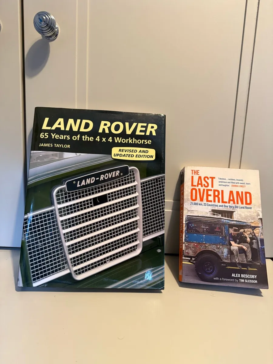 2 Landrover Books - Image 2