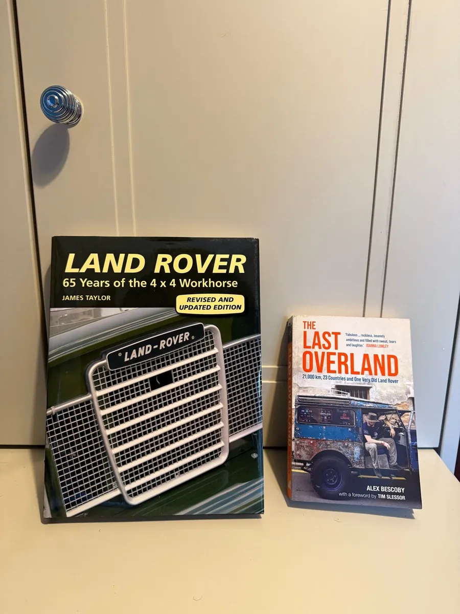 2 Landrover Books - Image 1