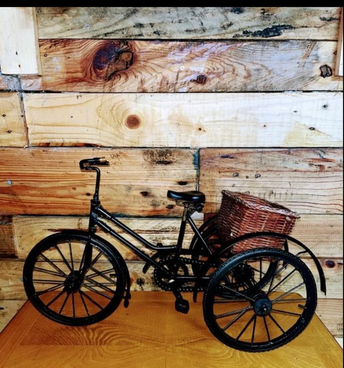 Vintage model tricycle 45 x 19 cm - Image 1