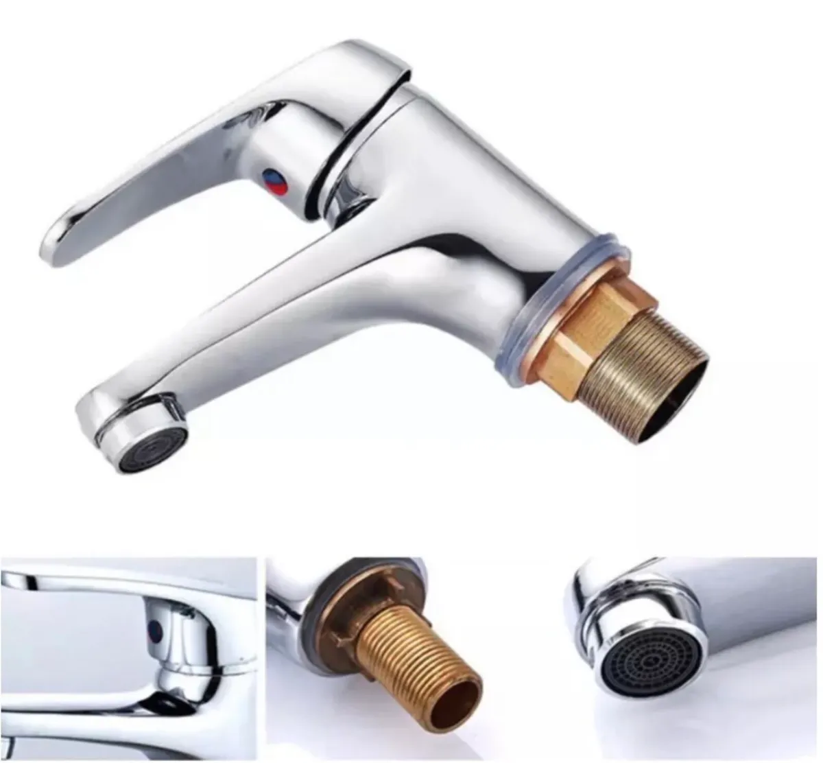 Bathroom Tap Single Basin with 2 Hoses - Image 3