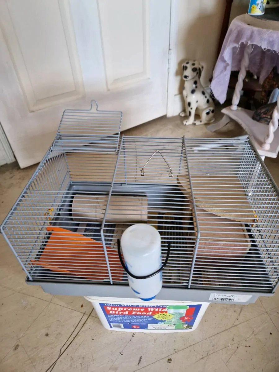 Hamster cage small pets section - Image 1