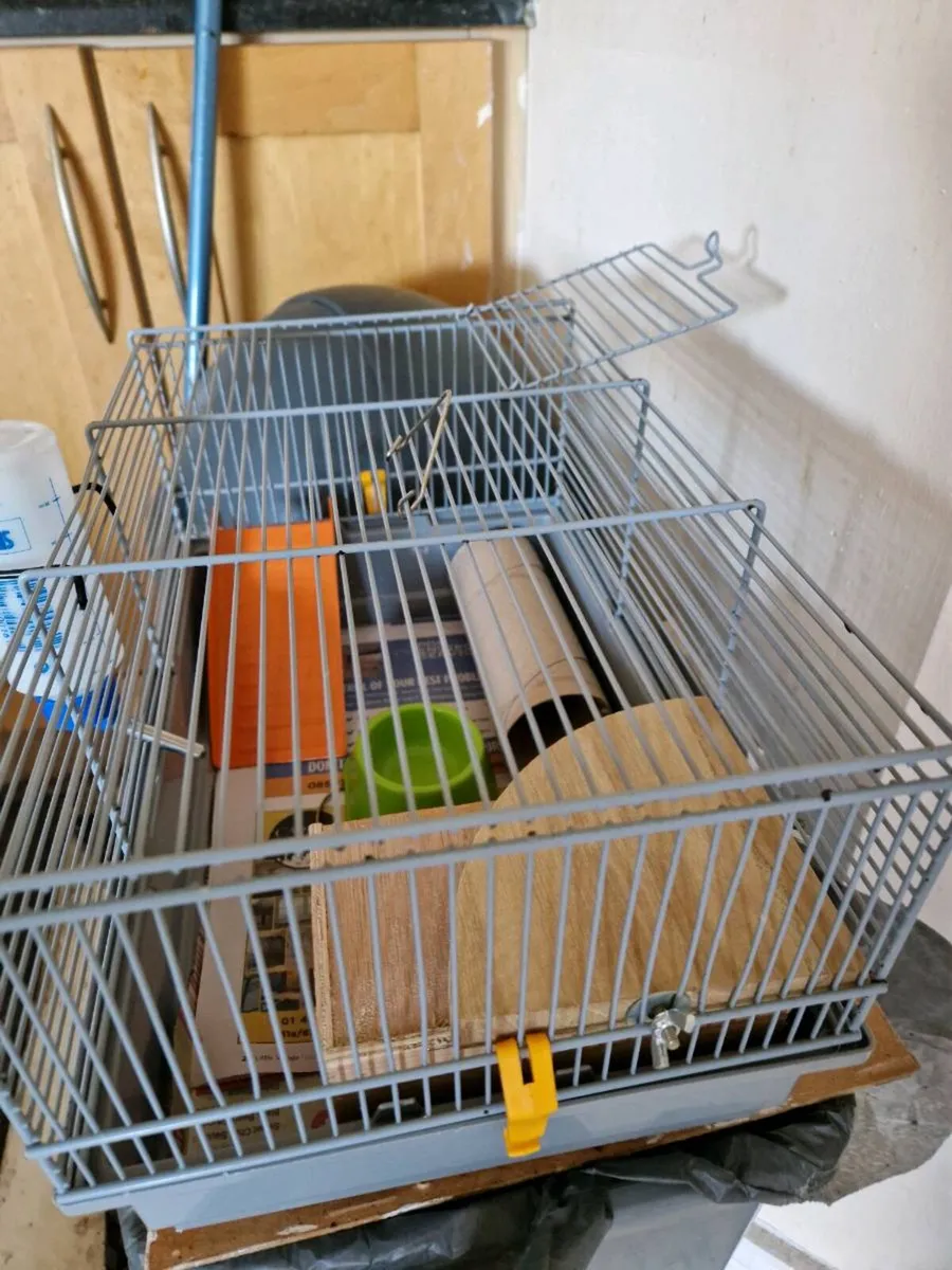 Hamster cage small pets section - Image 3