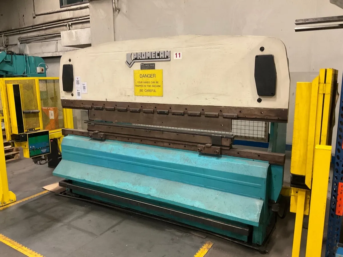 Promecam 80 ton brake press - Image 4