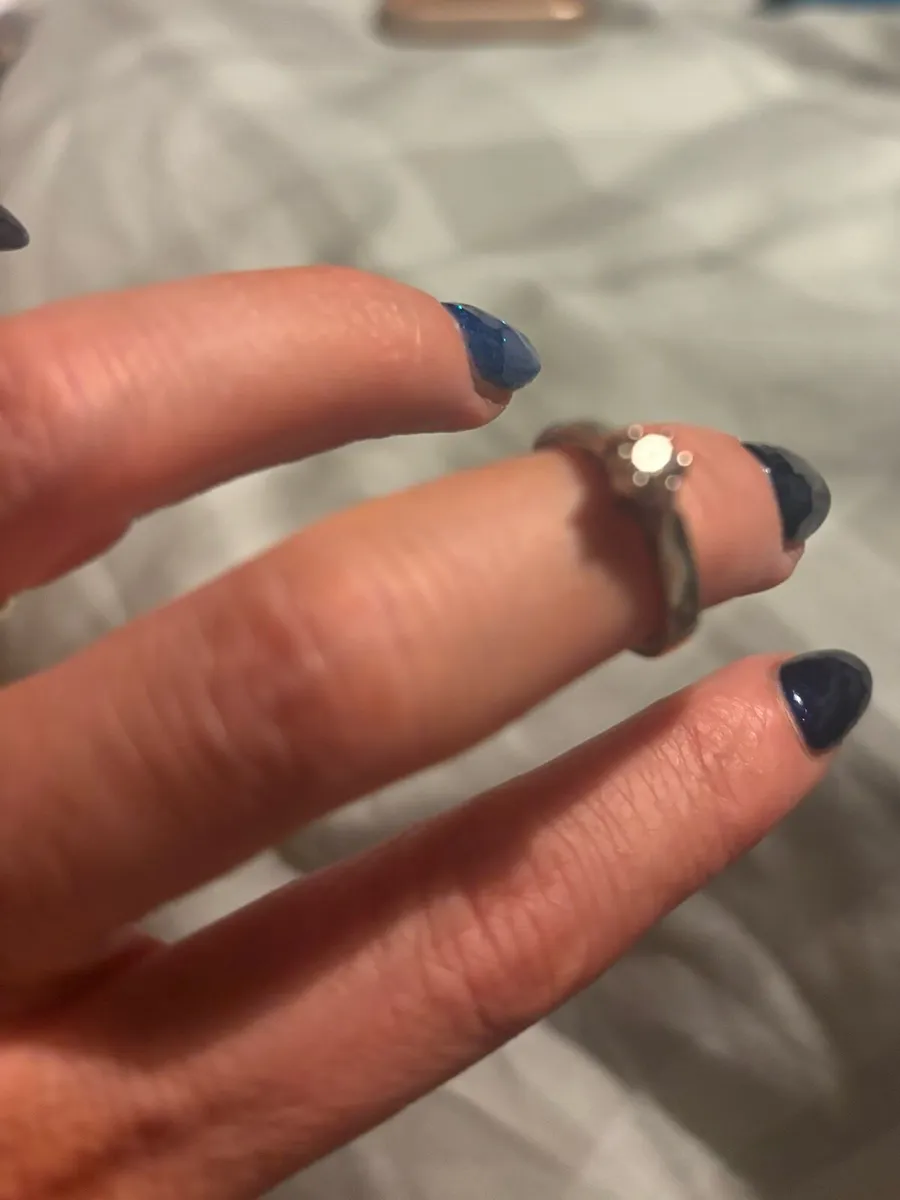 Diamond white Gold ring - Image 1