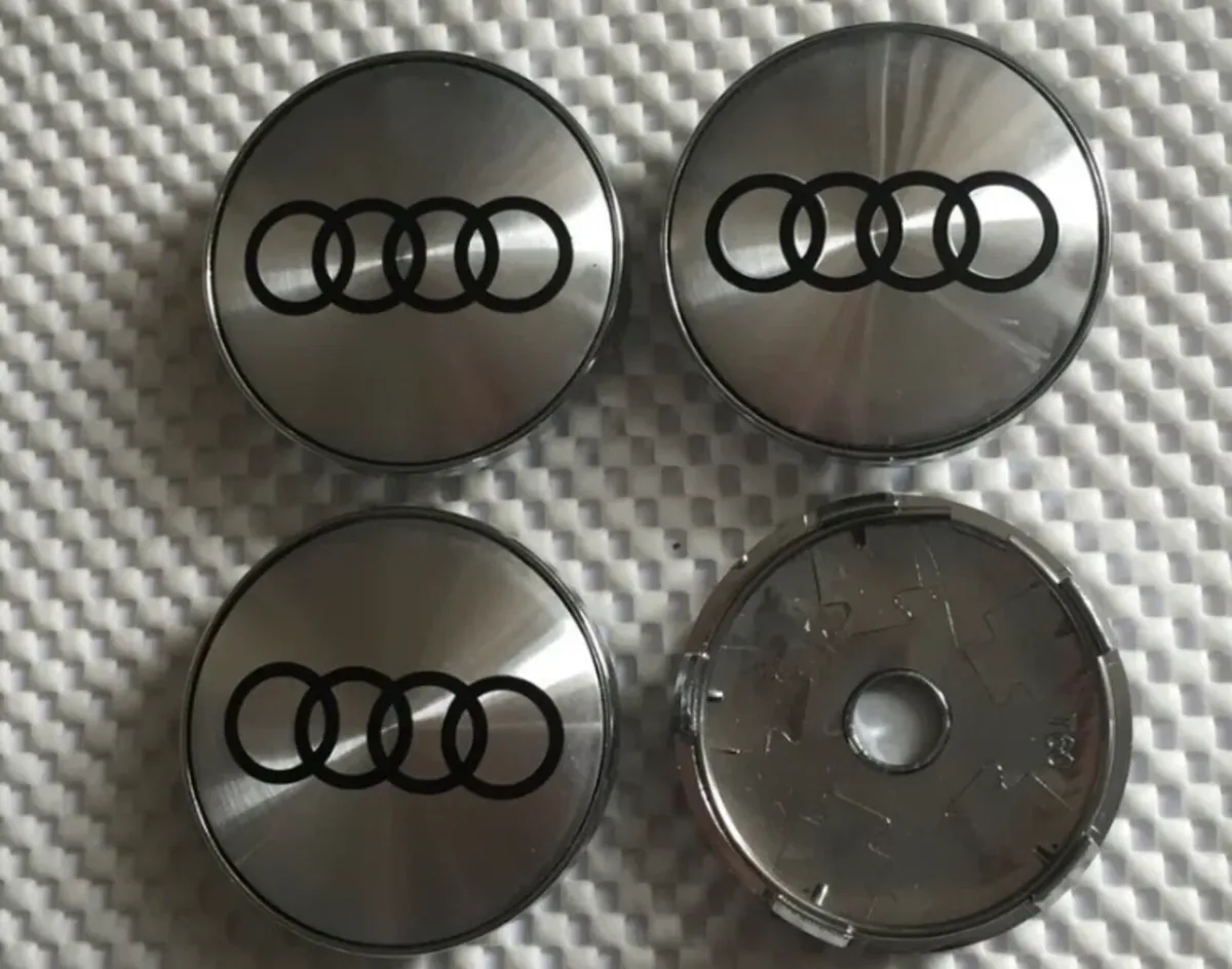 4 x Centre Caps 60mm for Audi Alloys