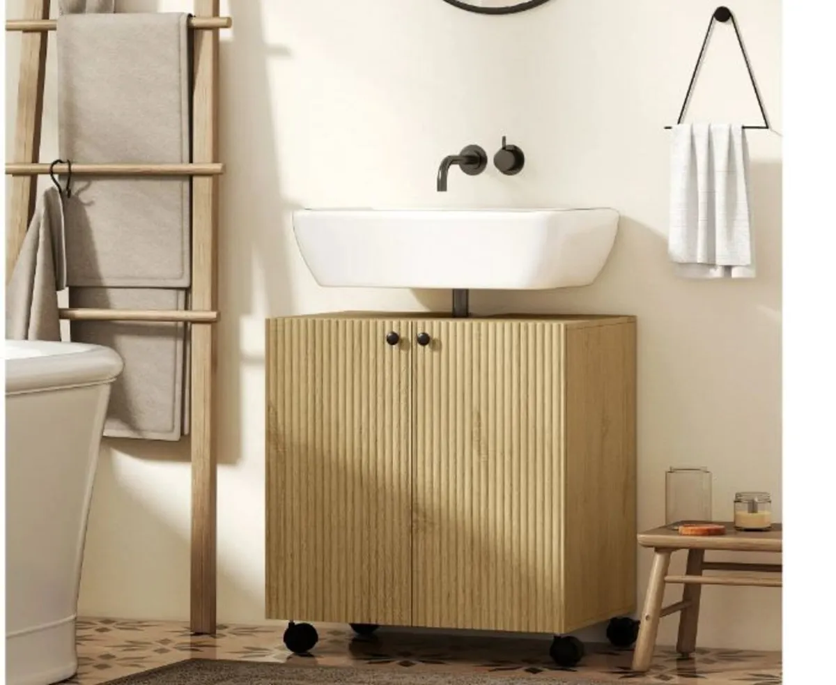 Under-Sink Cabinet for Bathroom – 3-Tier - Image 2