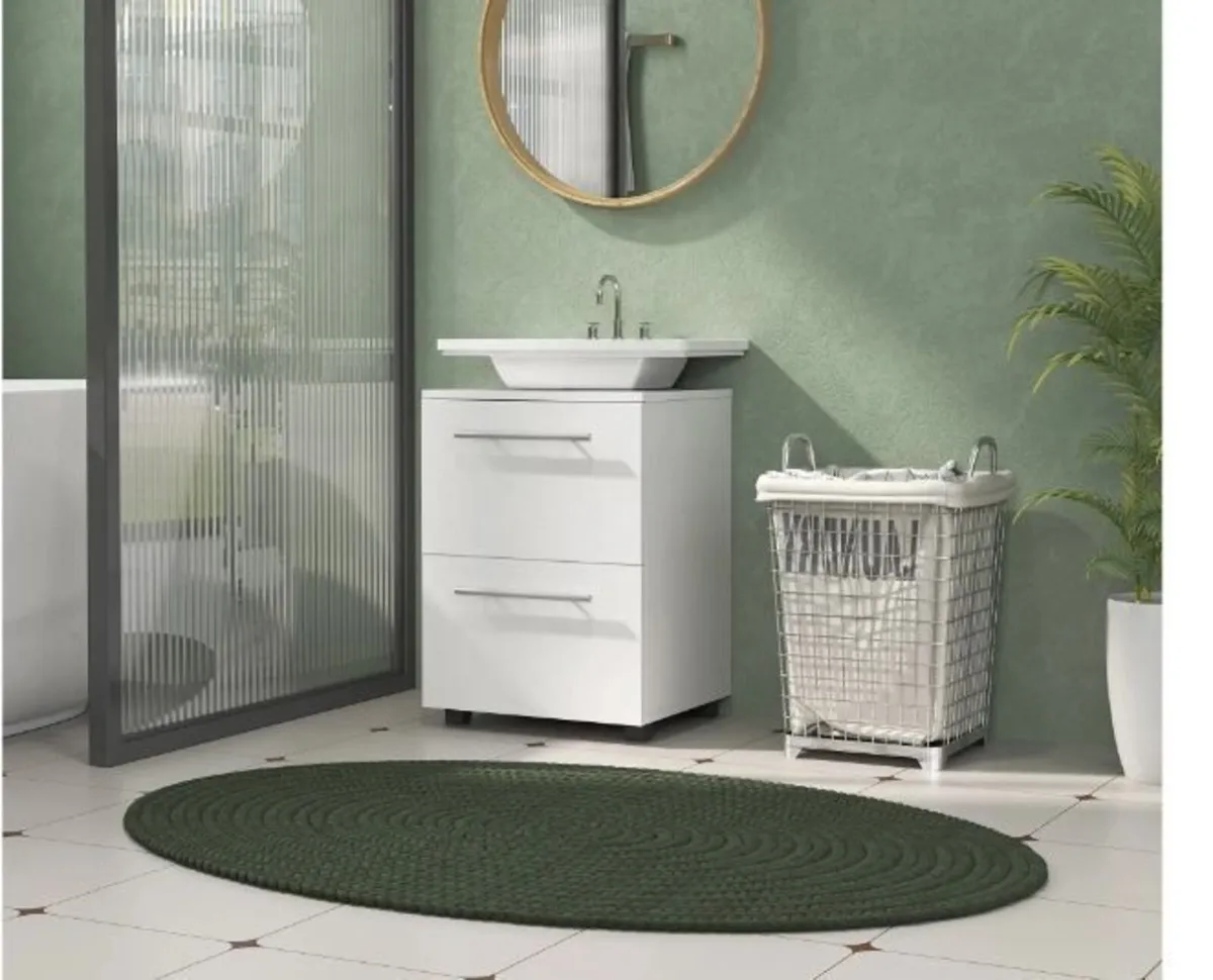 Bathroom Cabinet, Sink Vanity with Drawer - Image 2