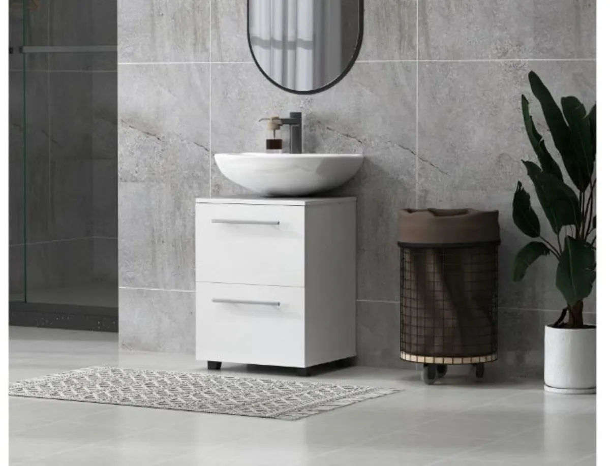 Bathroom Cabinet, Sink Vanity with Drawer - Image 4