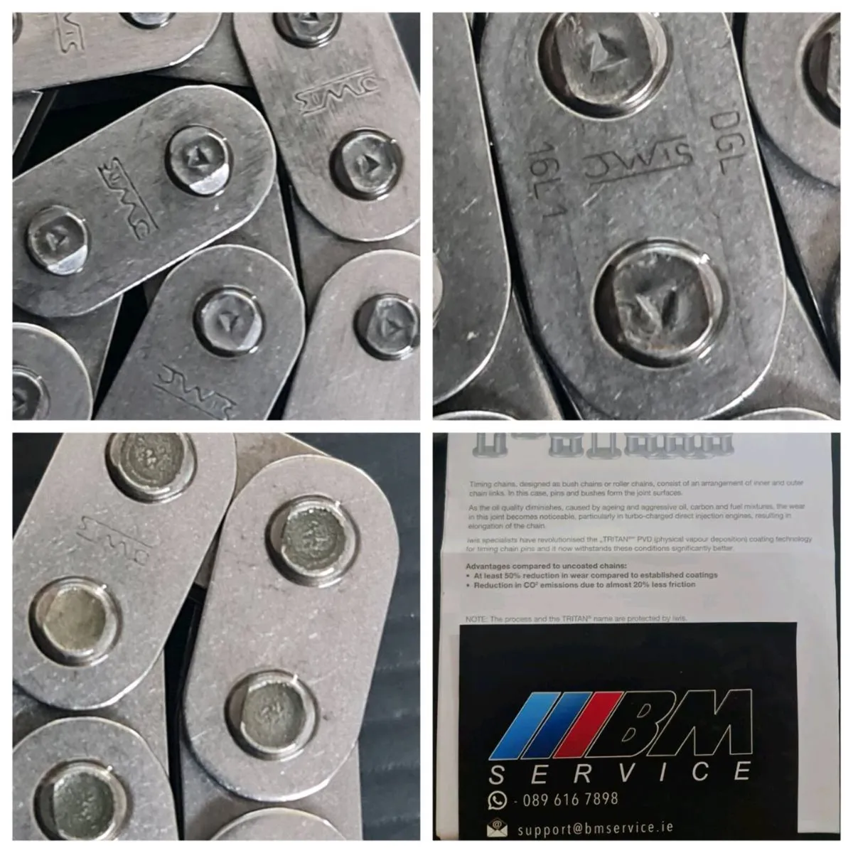 GENUINE BMW B47 OE IWIS TIMING CHAIN KIT - Image 3