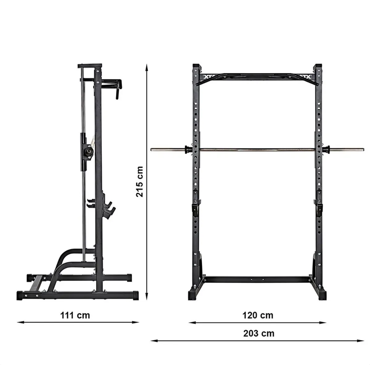 Gym Half rack smith machine ATX - Image 3