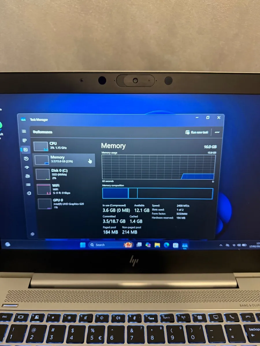 HP EliteBook 830 G6 Laptop i7/16GB/512SSD/FHD - Image 2