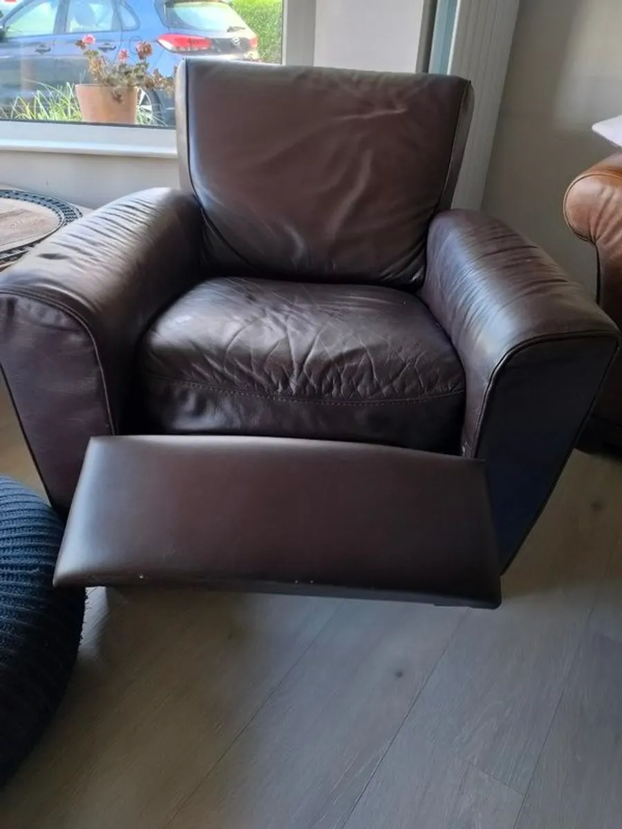 Leather Recliner Armchair - Image 2