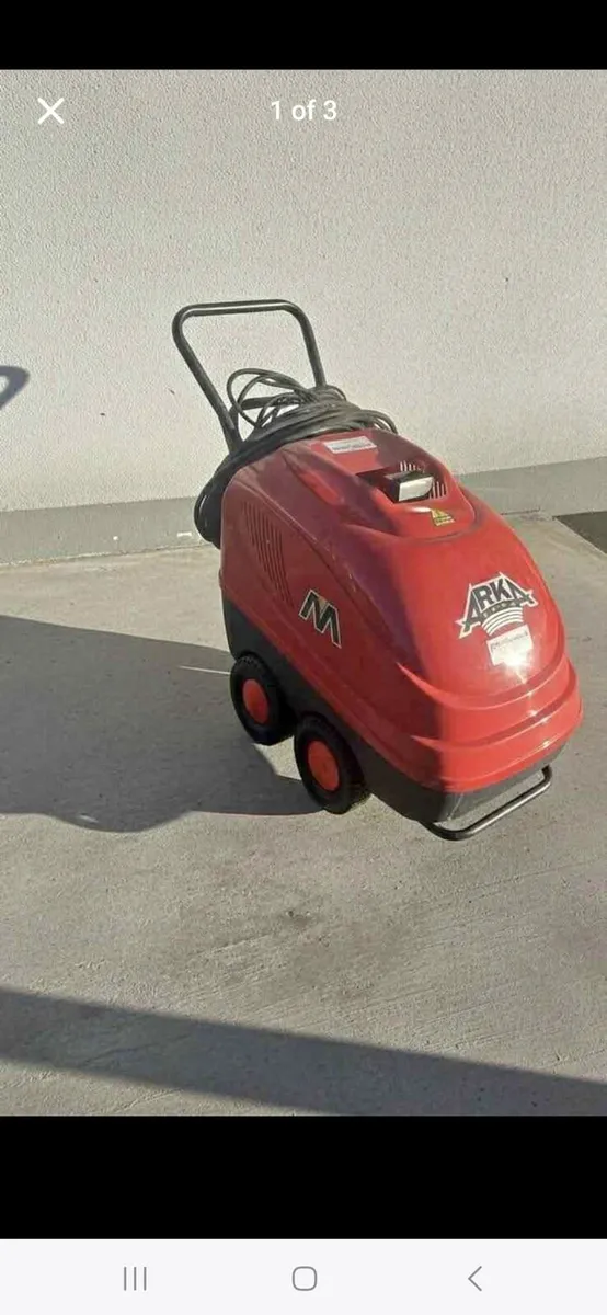 Arka industrial hot and cold water pressure washer - Image 2