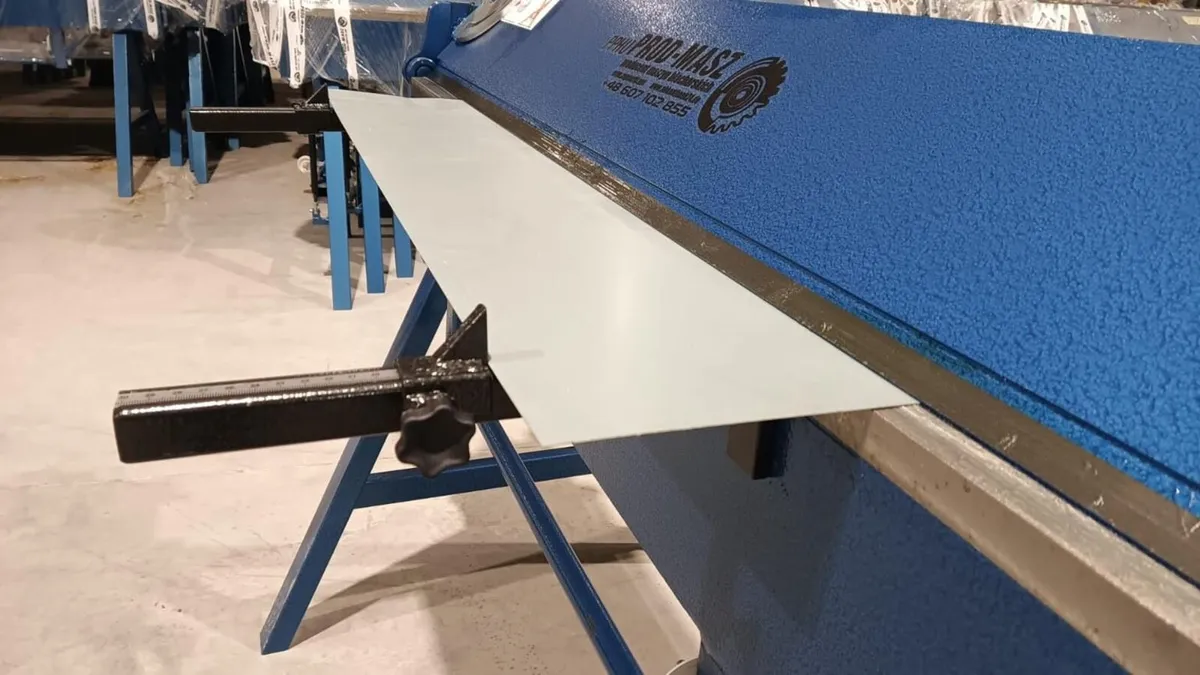 Magnetic measuring gauge sheet metal folder 36cm - Image 2