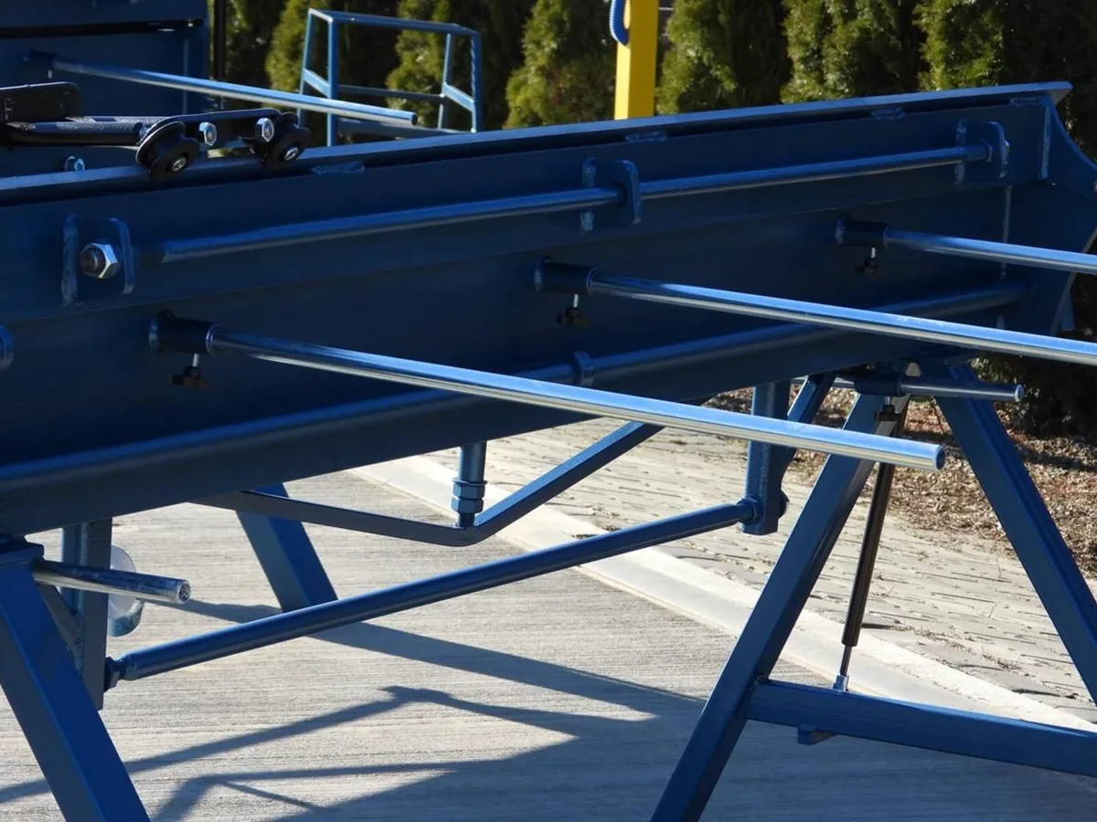 Sheet metal folder 2m-1.7mm of alu press brake NEW - Image 2