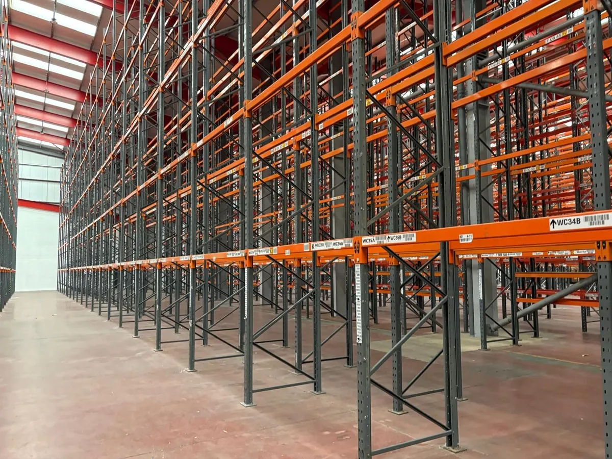 Large Qty Of Clean Dexion Speedlock Pallet Racking - Image 1