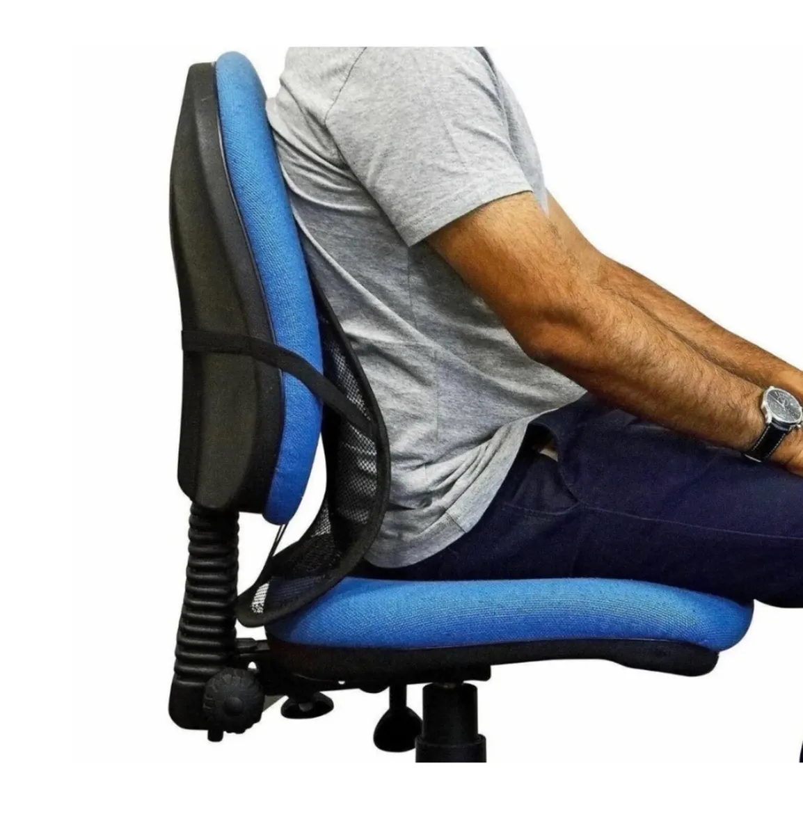 Mesh Lumbar Back Support for Chair, Car NEW - Image 2