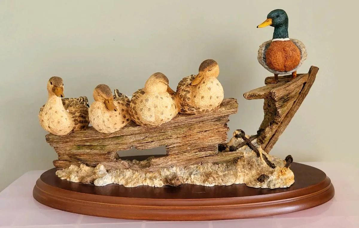 Ltd Edition by Royal Worchester, Mallards, Ducks - Image 1