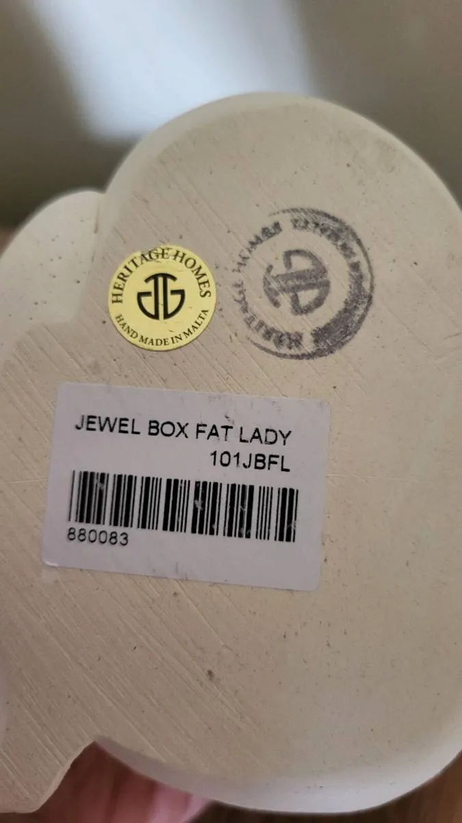 Fat lady Trinket box, - Image 3