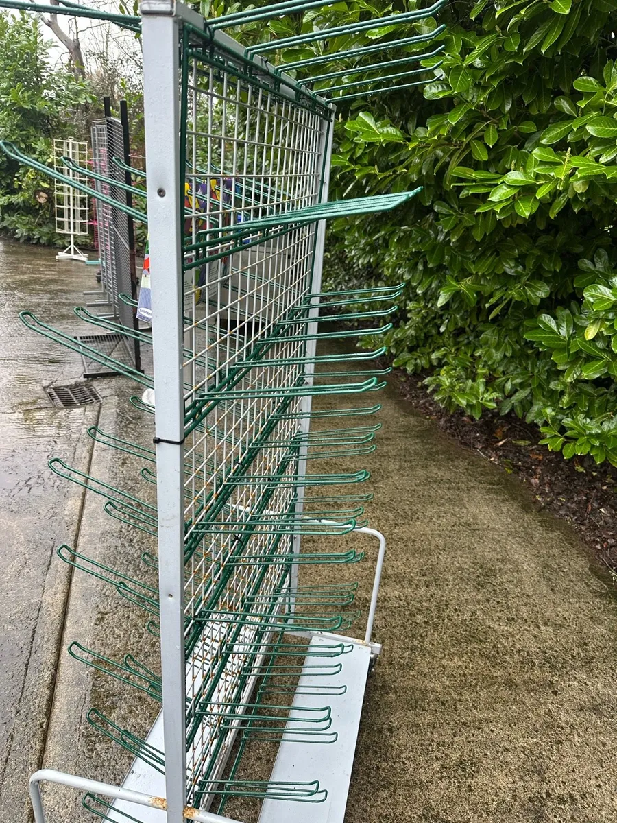 EXTRA LARGE DOUBLE SIDED SHOP DISPLAY STAND - Image 2