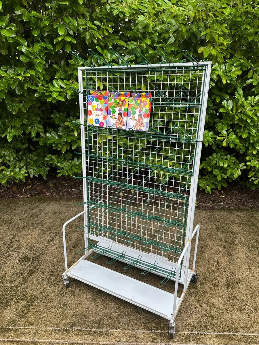 EXTRA LARGE DOUBLE SIDED SHOP DISPLAY STAND - Image 3