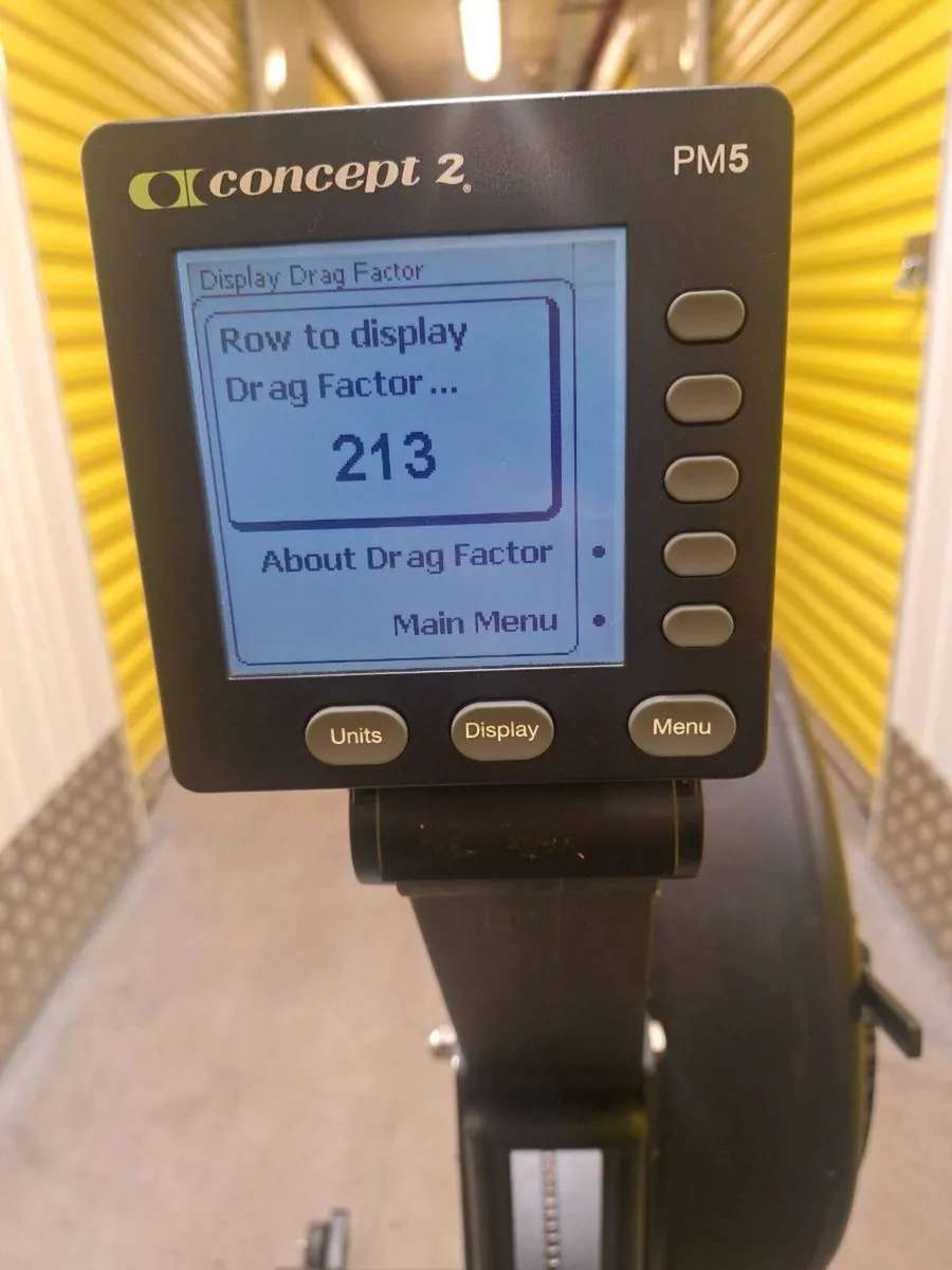 Concept 2 rowing machine PM5 - Image 2
