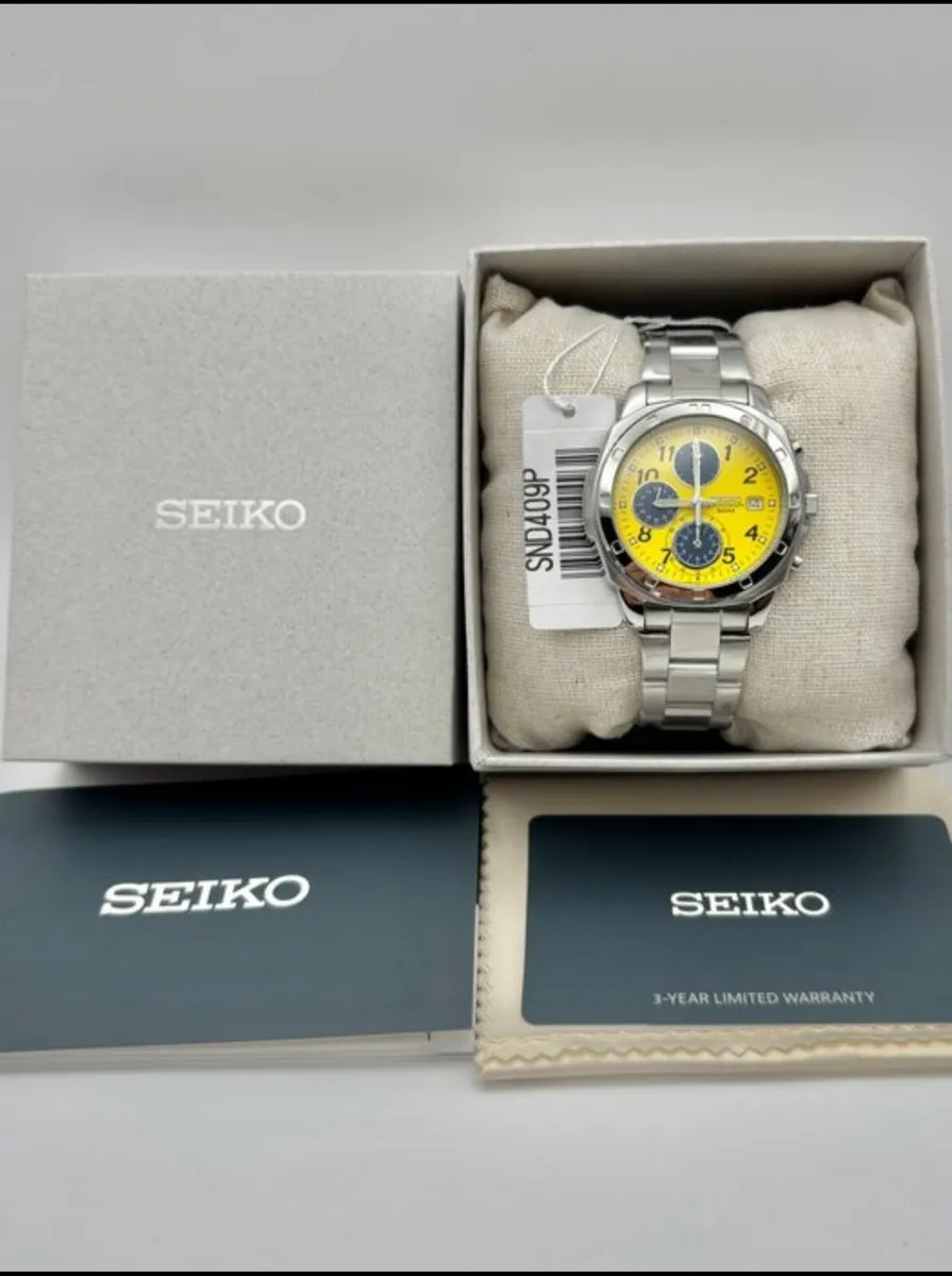 Seiko 39mm watch - Image 1
