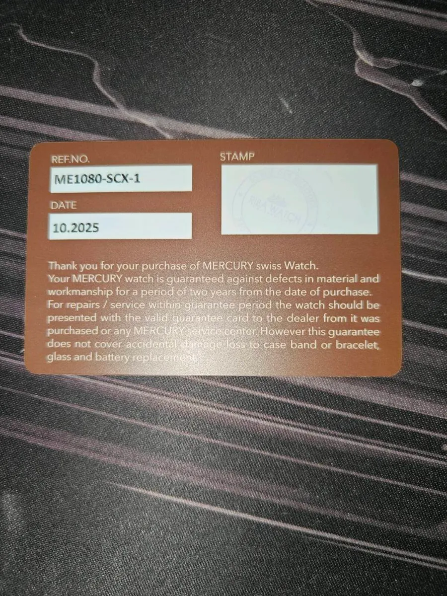 Mercury watch - Image 3