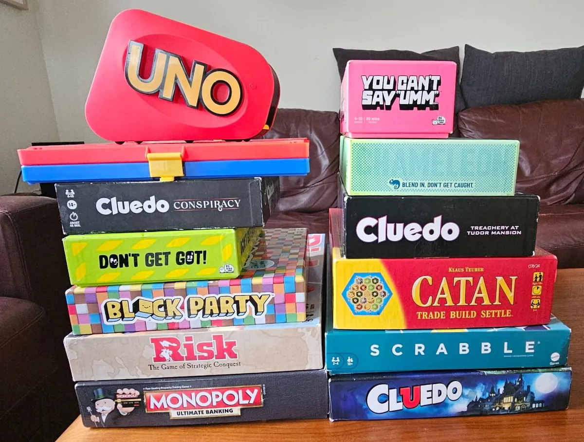 Board Games Mega Bundle: Catan, Risk, Monopoly etc - Image 1