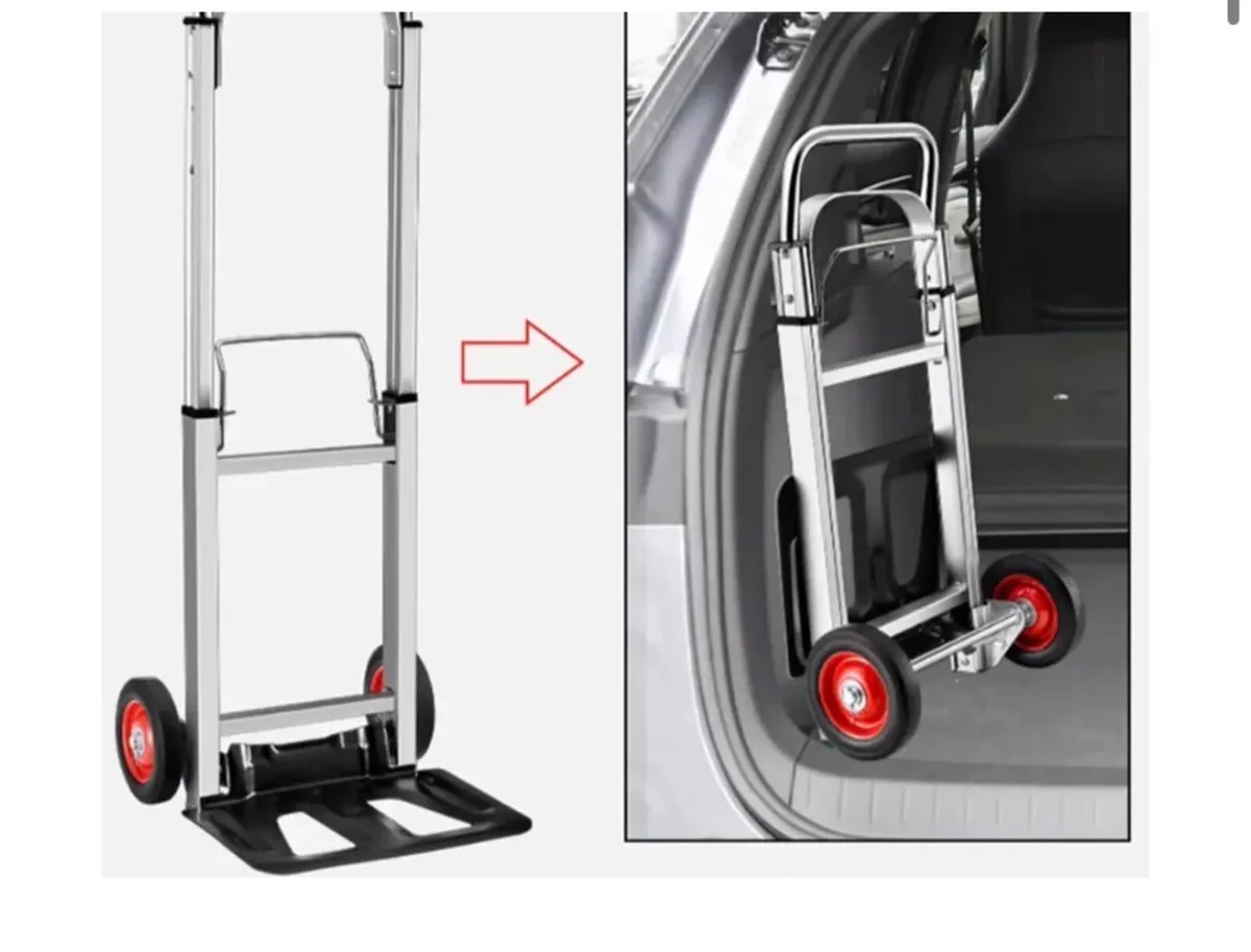 NEW 100kg Folding Sack Truck Trolley Hand Cart - Image 3