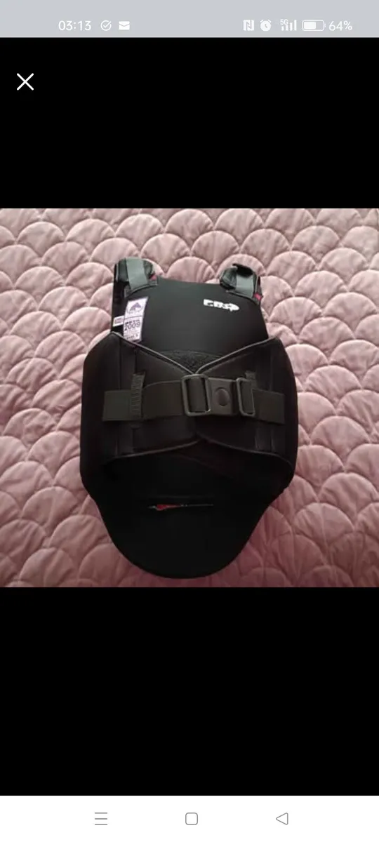 Horse Riding Childs Chest and Back Brace - Image 1