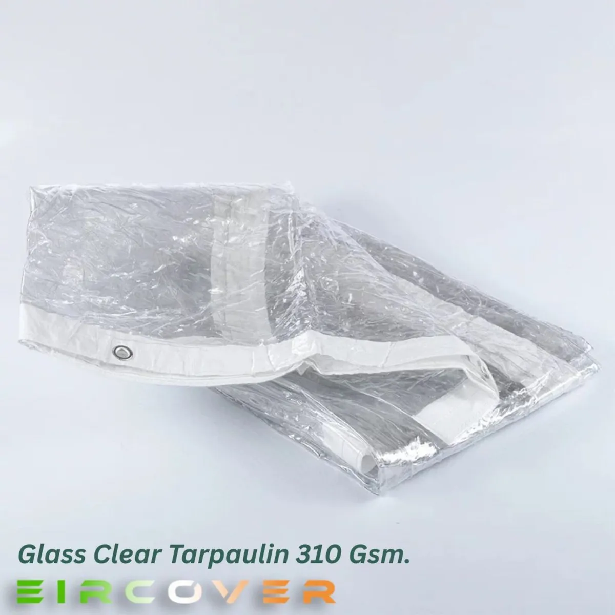 PVC Glass Clear Tarpaulin 2m x 3m (7'-10') 310 gsm - Image 3