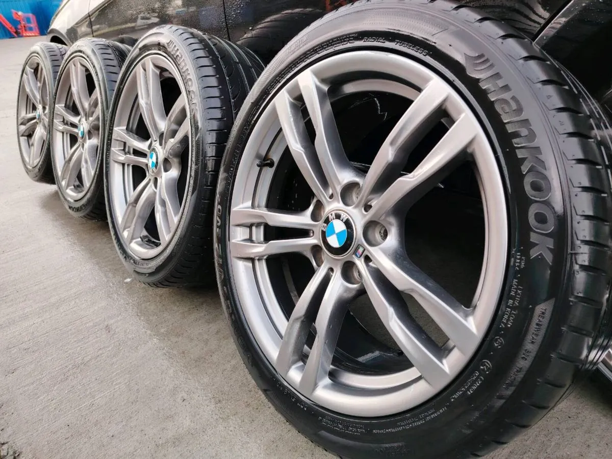 18" BMW Msport grey alloy wheels - Image 1