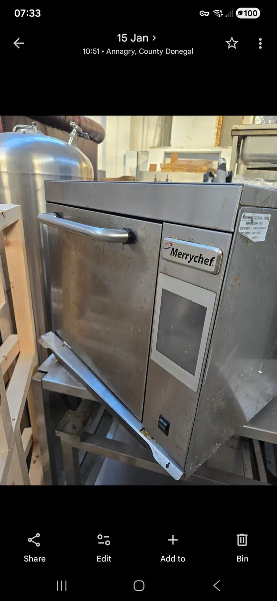Merrychef oven