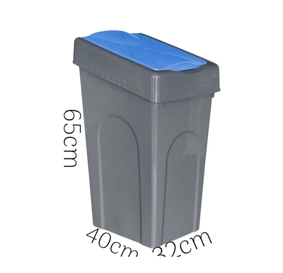 50L Plastic Bin Rubbish/Recycling NEW - Image 1