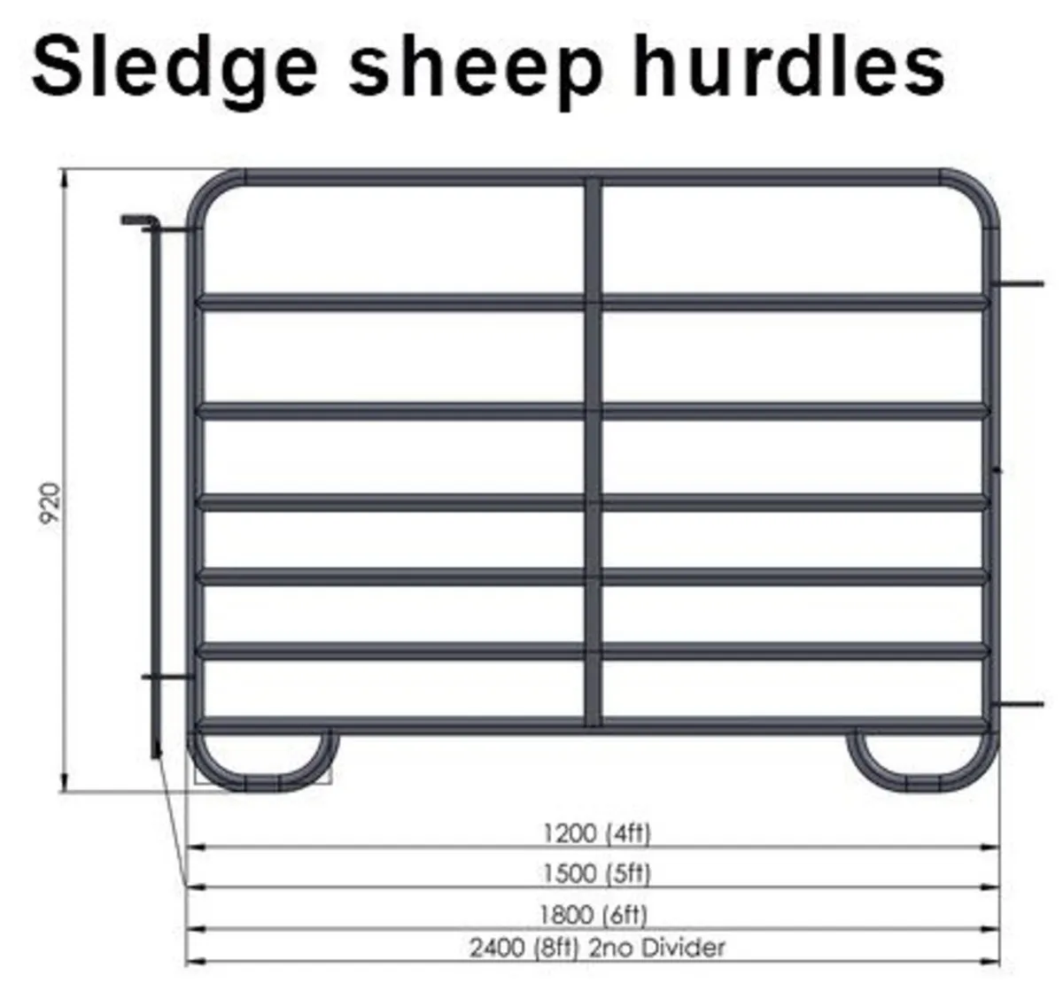 Hurdles 4ft, 5ft, 6ft, 8ft - Image 1
