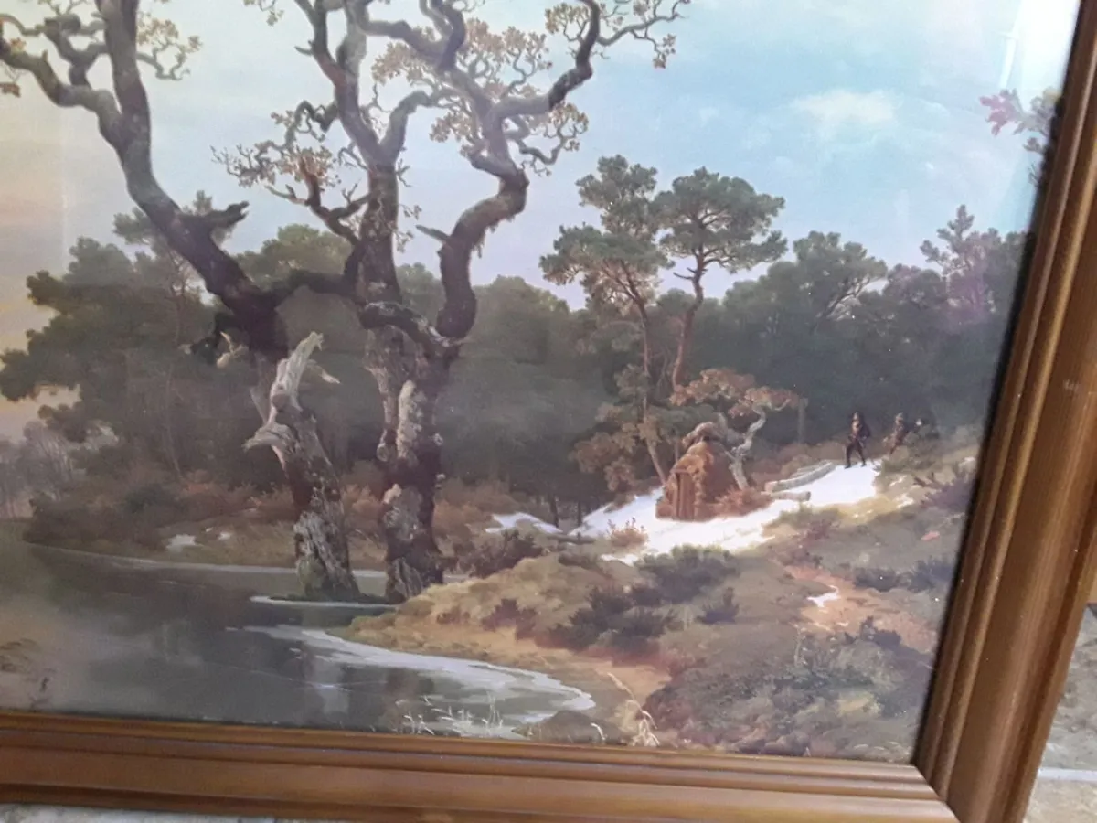 Large picture pine frame - Image 2