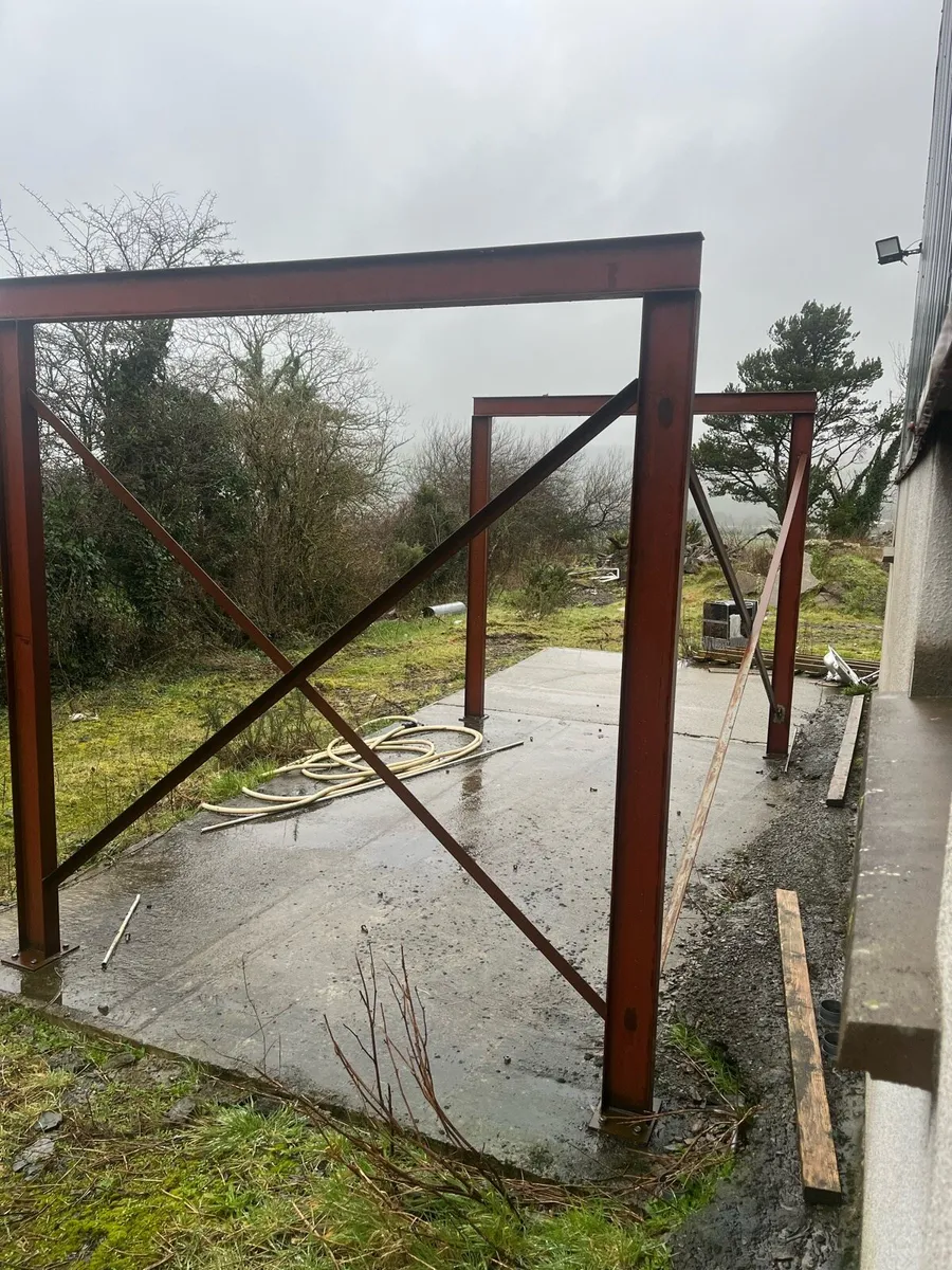 Steel frame (shed) - Image 1