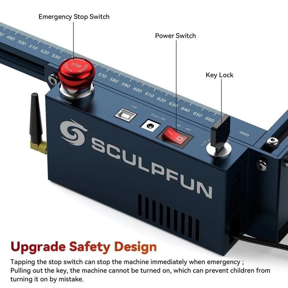SCULPFUN S30 Ultra 33W Laser Engraver - Image 4