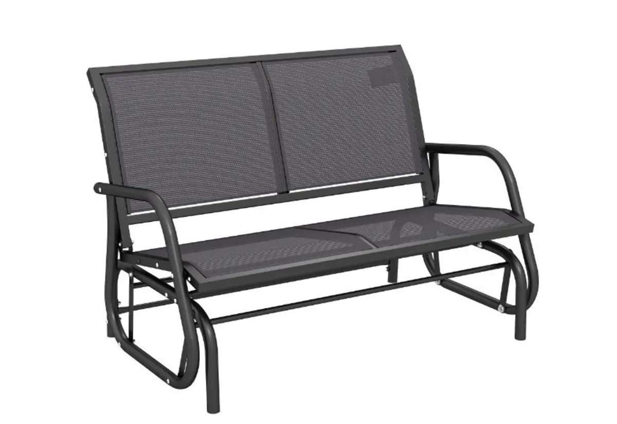 2-Person Outdoor Glider Bench - Image 1