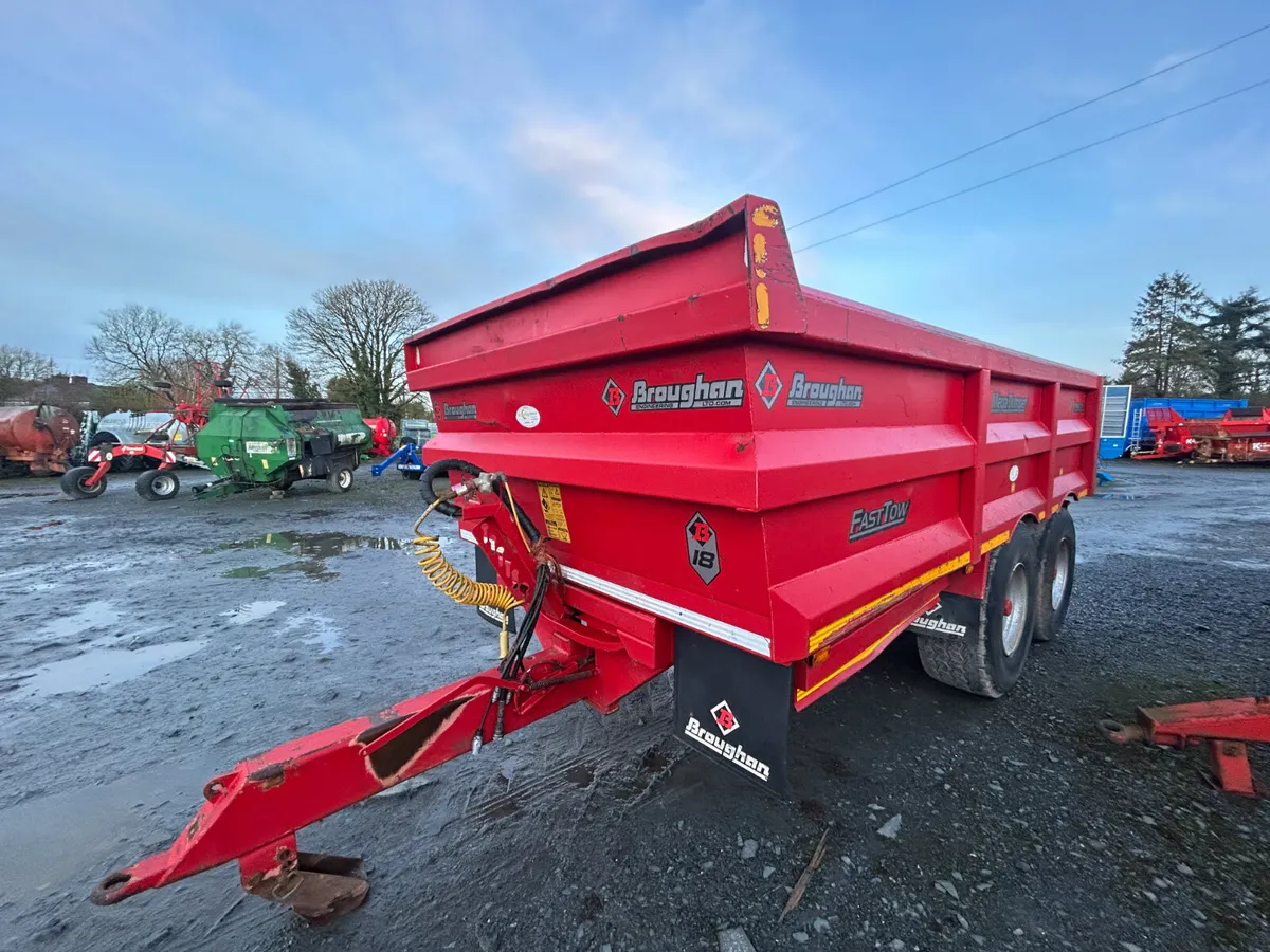 Broughan 18ton dump trailer - Image 1