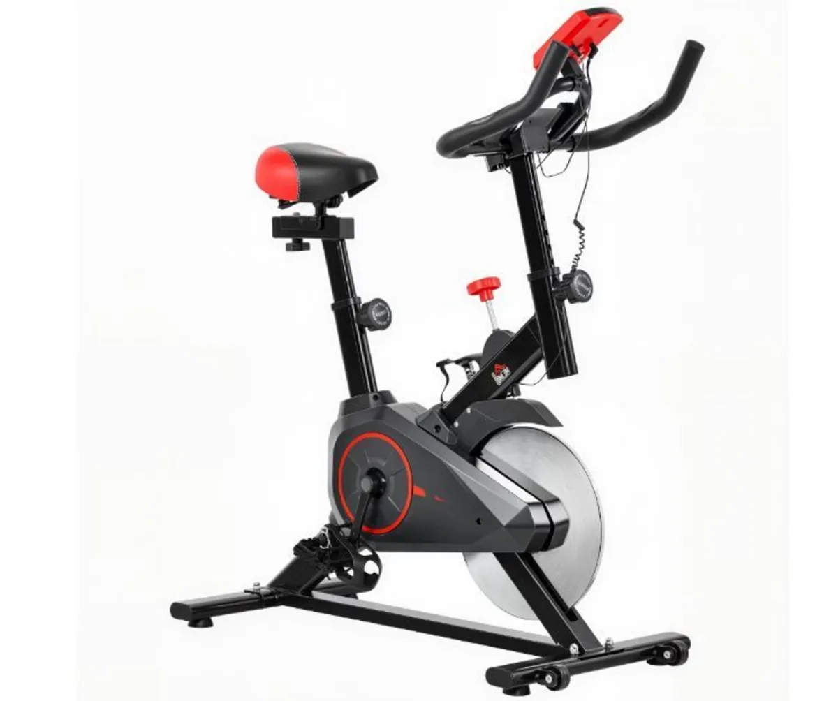 Indoor Upright Exercise Bike Machine - Image 1