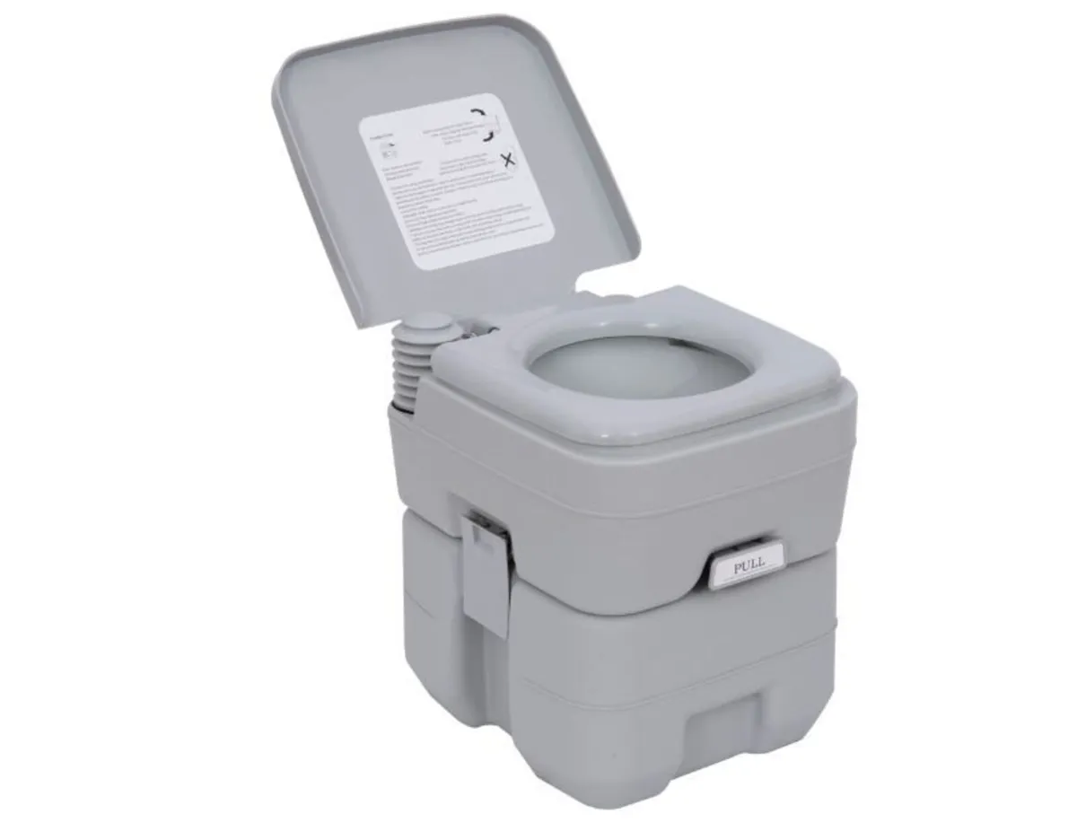 20L Camping Toilet, Outdoor Portable Travel Mobile - Image 1