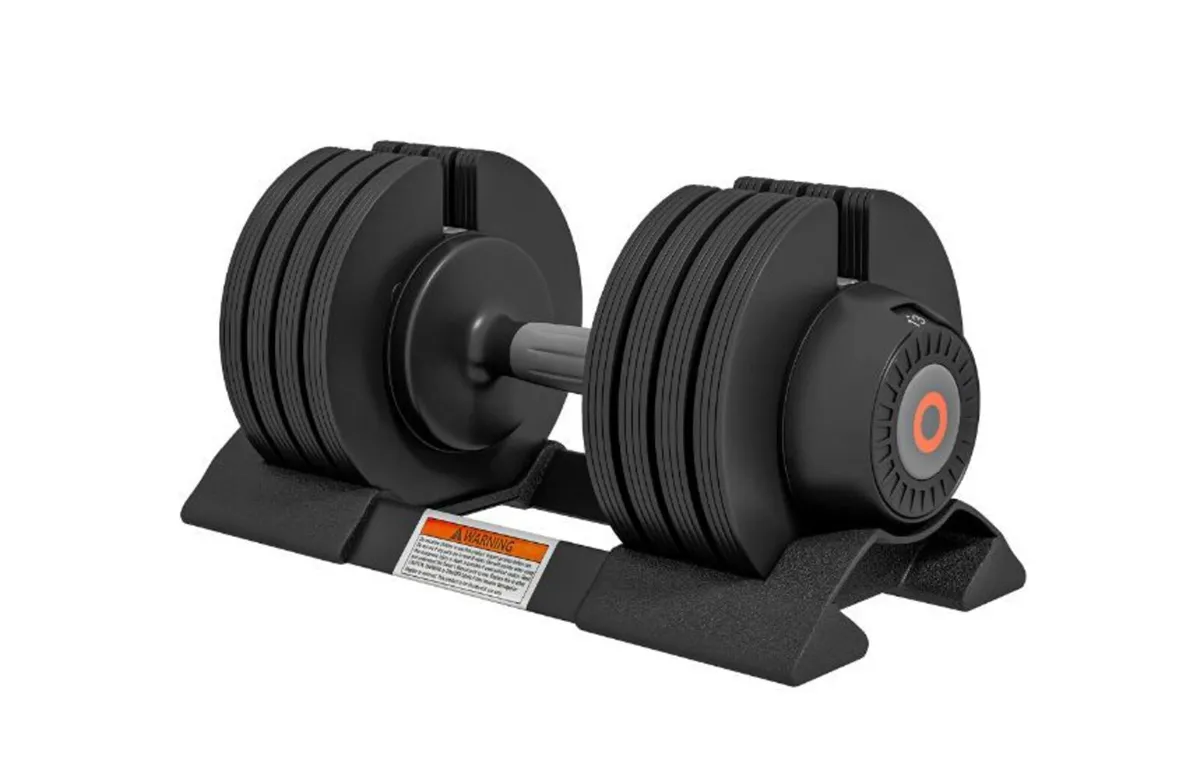 Adjustable Dumbbells Set, 4-in-1 Weights - Image 1