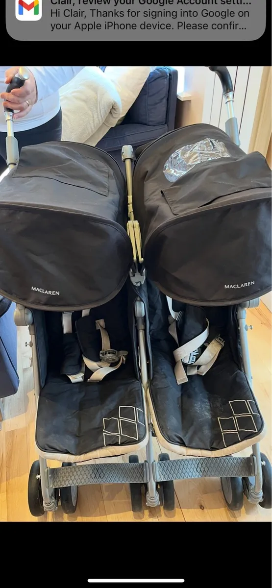 MACLAREN DOUBLE BUGGY - Image 1
